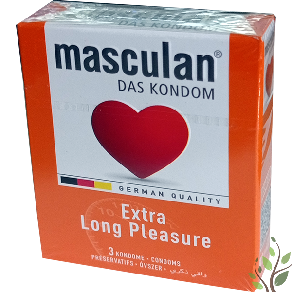 Masculan óvszer 3db extra long pleasure